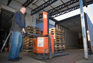 Transpalette ou gerbeur électrique